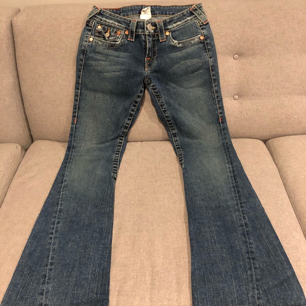 True Religion Brand Womens Joey Jean size 27.
